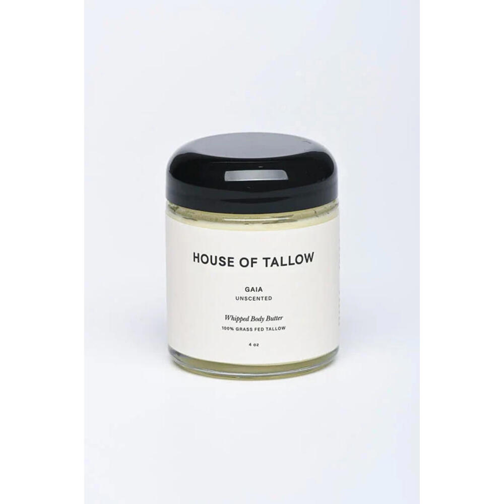 House of Tallow Gaia (Unscented) 100% Grass Fed Tallow Whipped Butter